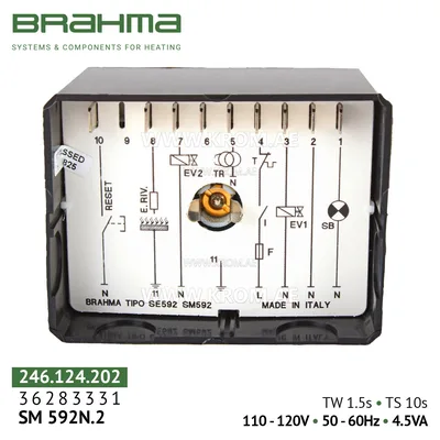Brahma 36283331 SM592N.2 control box