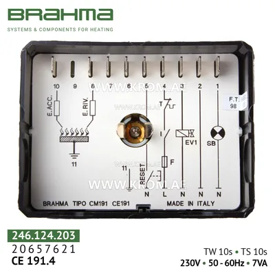 Brahma 20657621 CE191.4 control box