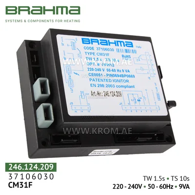 Brahma 37106030 CM31F control box