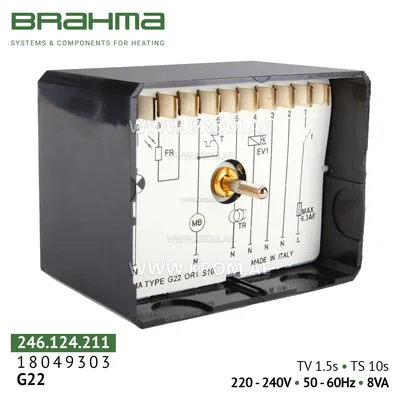 Brahma 18049303 G22 control box