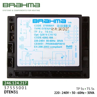 Brahma 37555001 DTEN31 control box