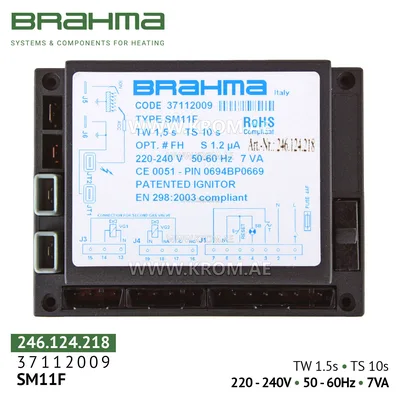 Brahma 37112009 SM11F control box