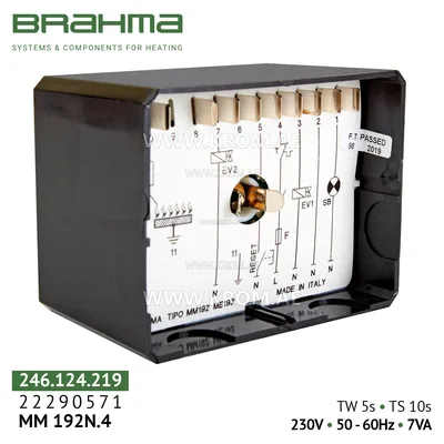 Brahma 22290571 MM192N.4 control box