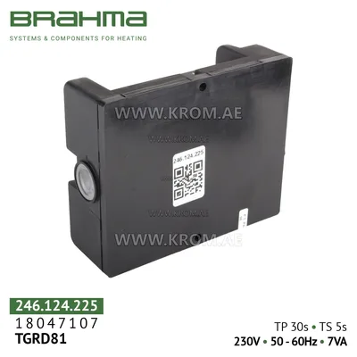 Brahma 18047107 TGRD81 control box