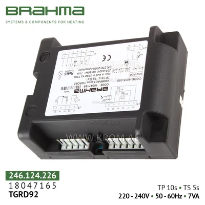 Brahma 18047165 TGRD92 control box