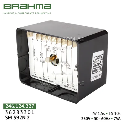 Brahma 36283301 SM592N.2 control box