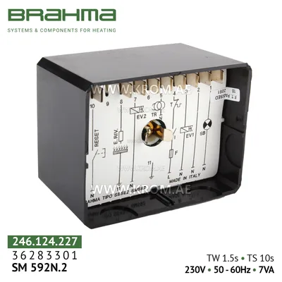Brahma 36283301 SM592N.2 control box