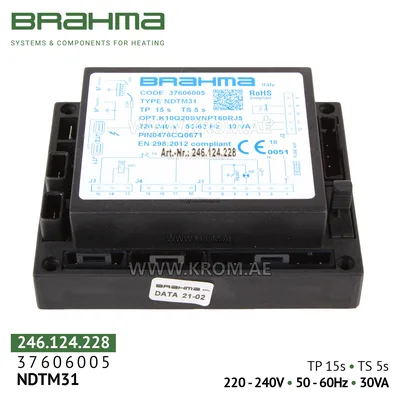 Brahma 37606005 NDTM31 control box