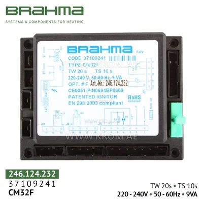 Brahma 37109241 CM32F control box