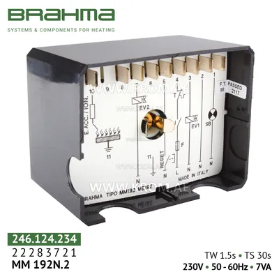 Brahma 22283721 MM192N.2 control box