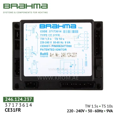 Brahma 37173614 CE31FR control box