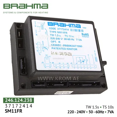 Brahma 30082312 CM381N.1 control box