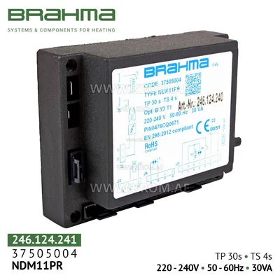 Brahma 37505004 NDM11PR control box