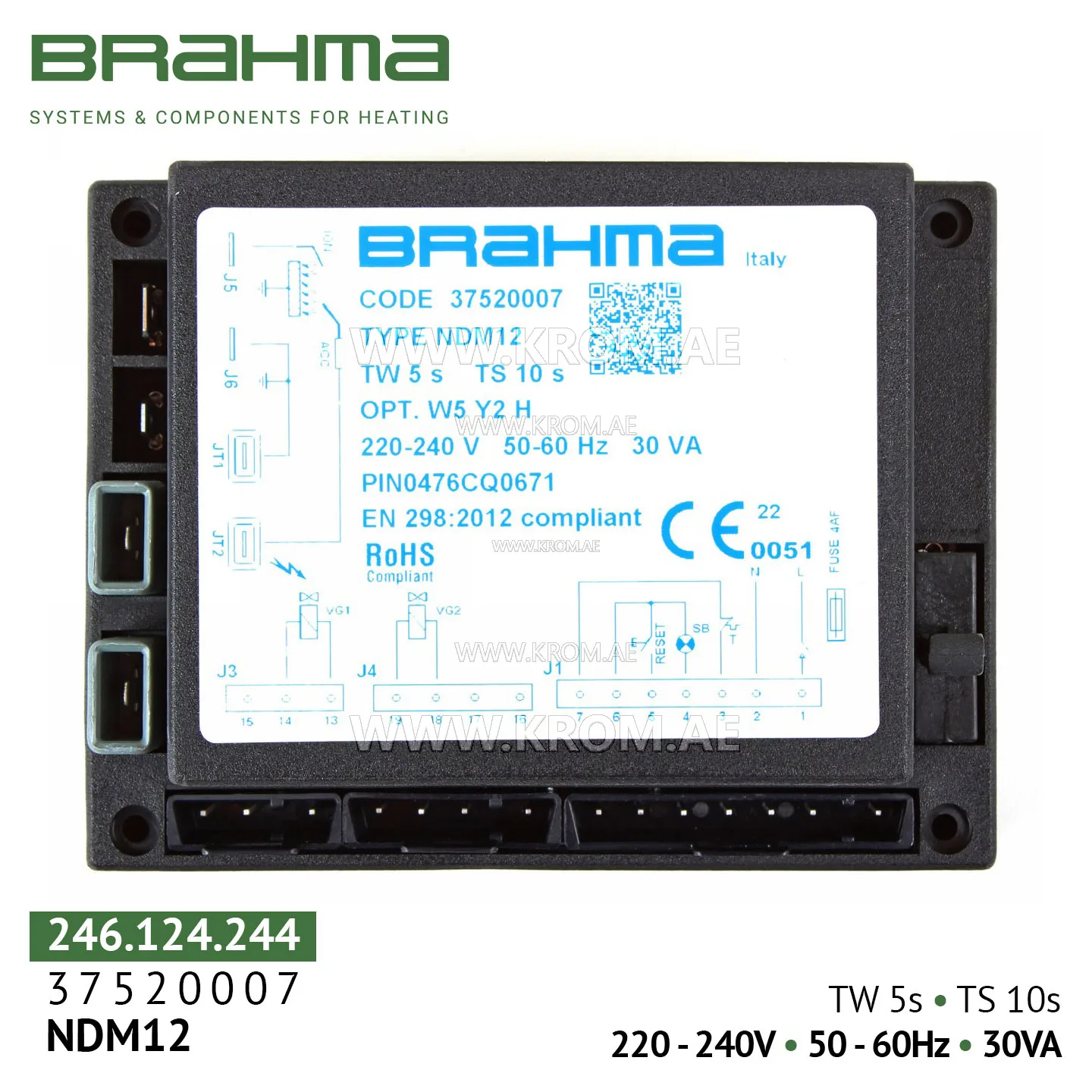 Brahma 37520007 NDM12 control box