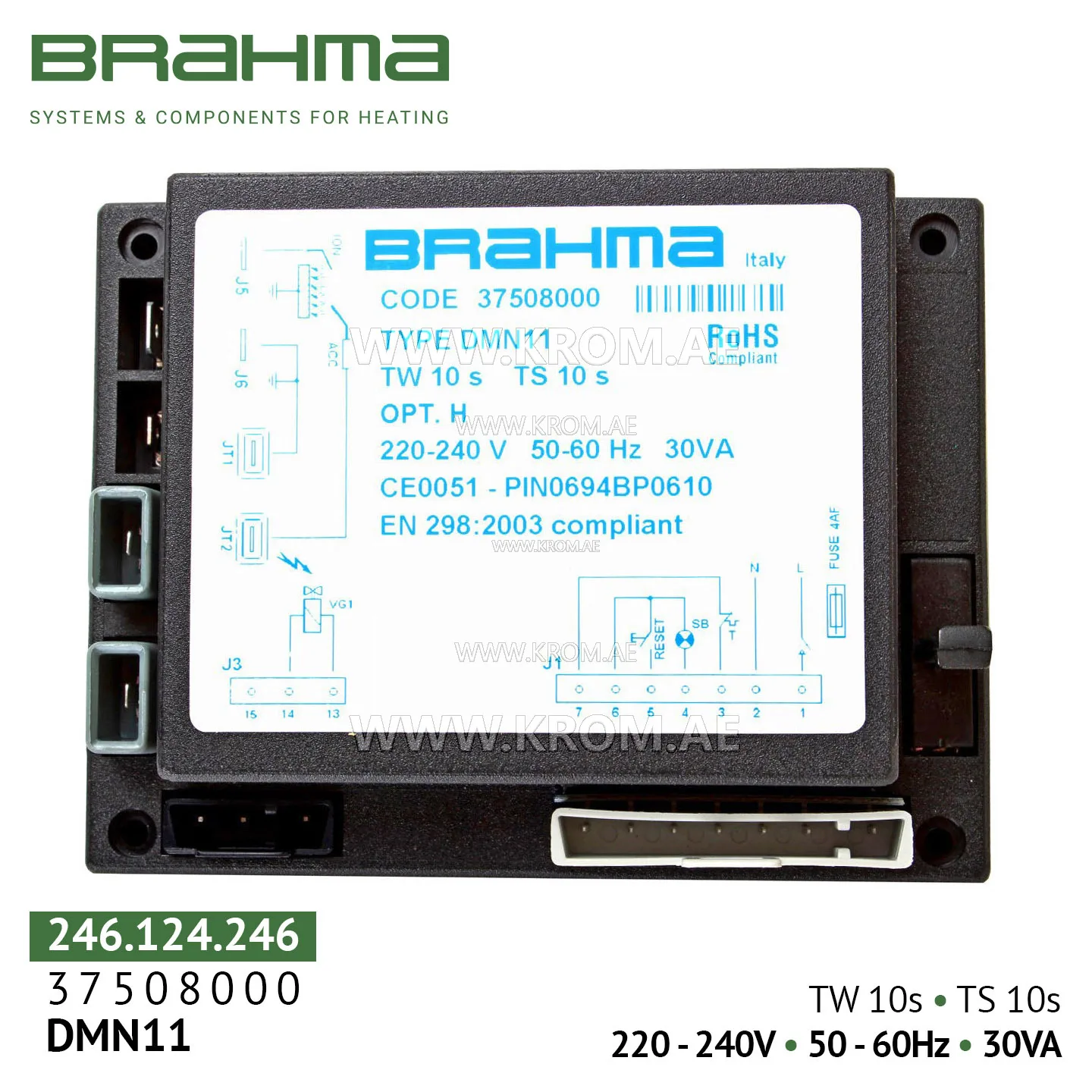 Brahma 37508000 DMN11 control box