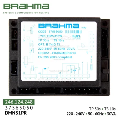 Brahma 37565050 DMN31PR control box