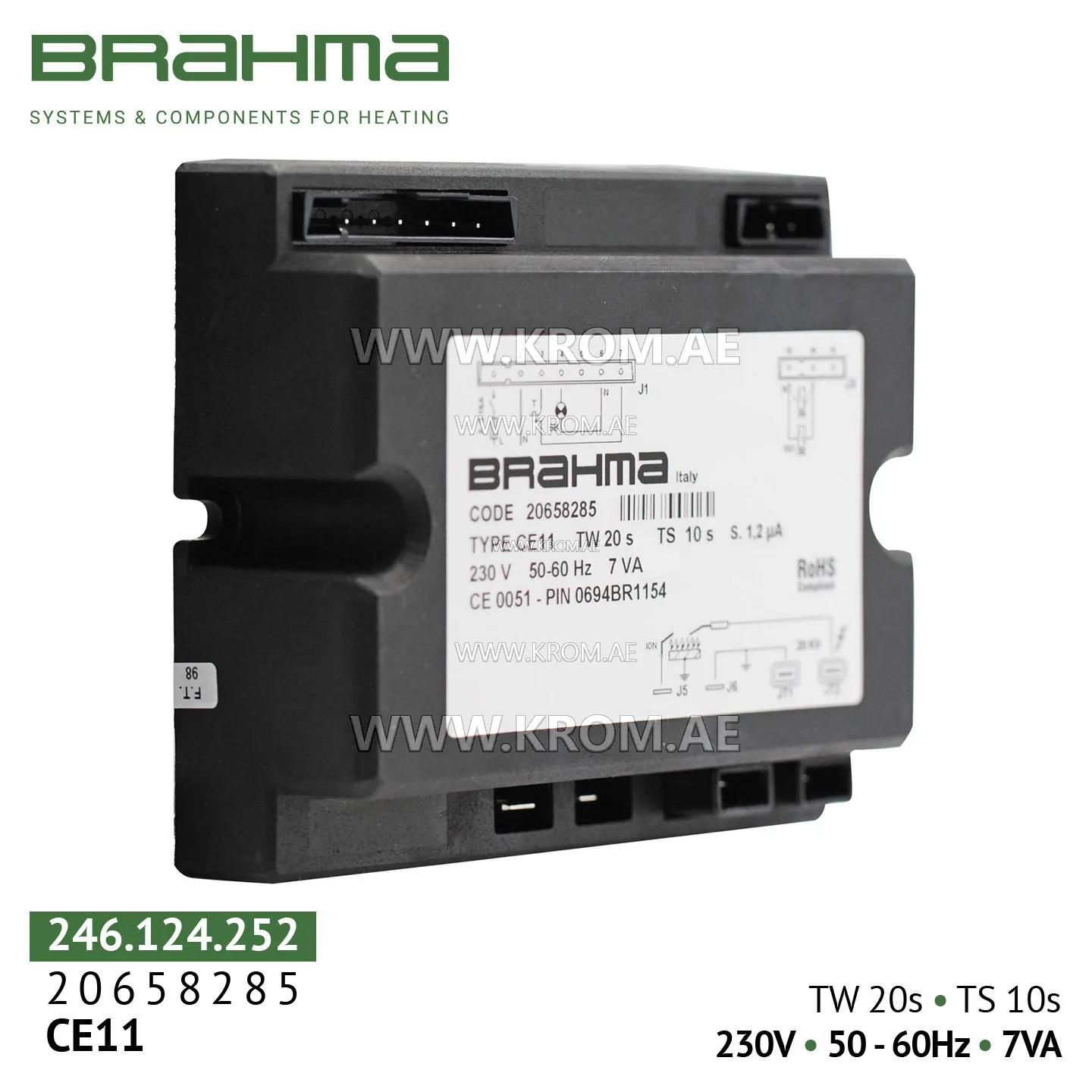 Brahma 20658285 CE11 control box