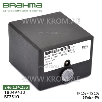 Brahma 18049430 BT2310 control box