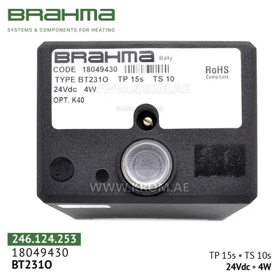 Brahma 18049430 BT2310 control box