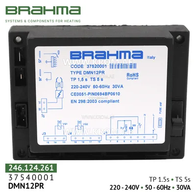 Brahma 37520001 DMN12PR control box