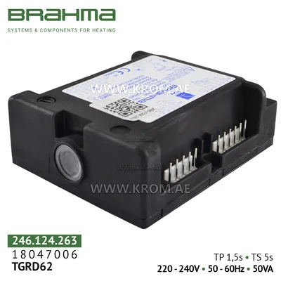 Brahma 18047006 TGRD62 control box