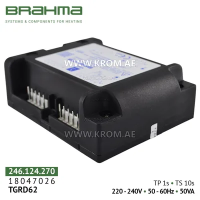 Brahma 18047026 TGRD62 control box