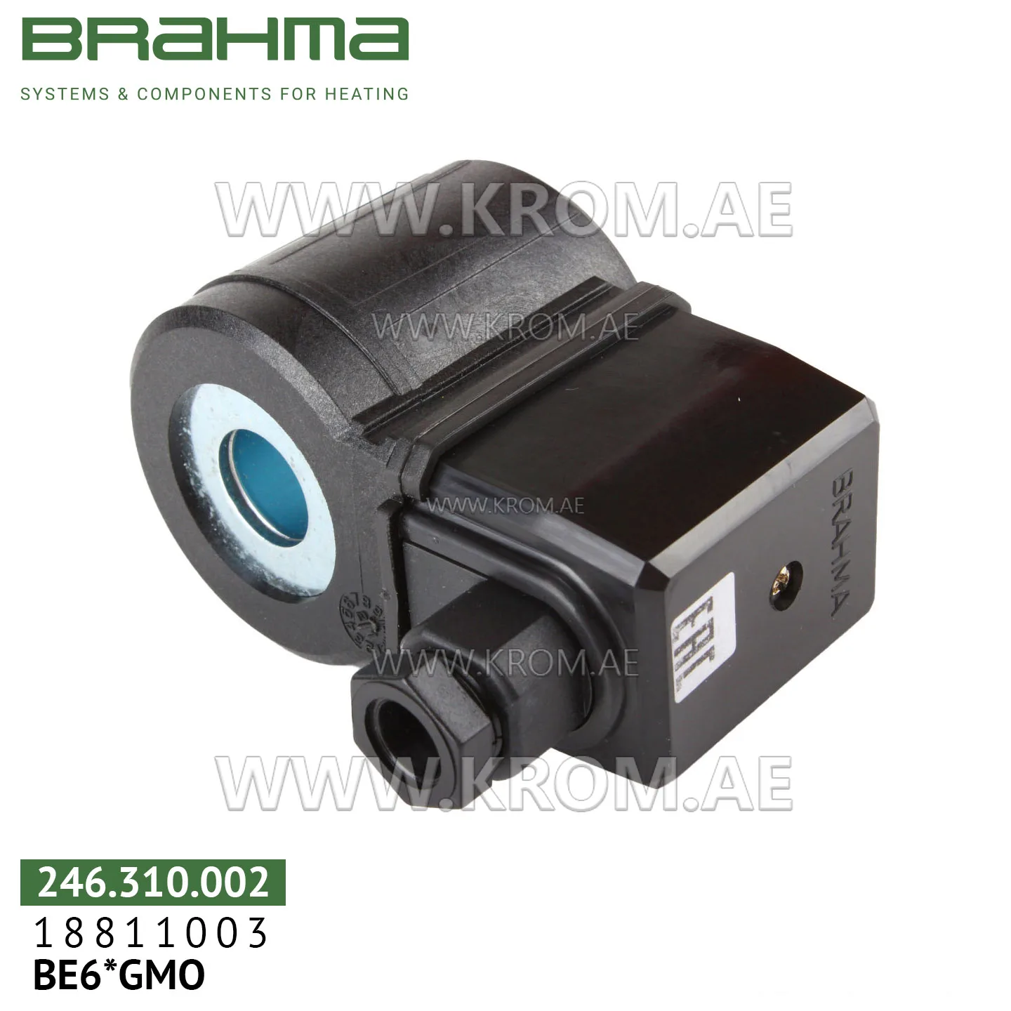 Brahma 18811003 BE6*GMO solenoid coil