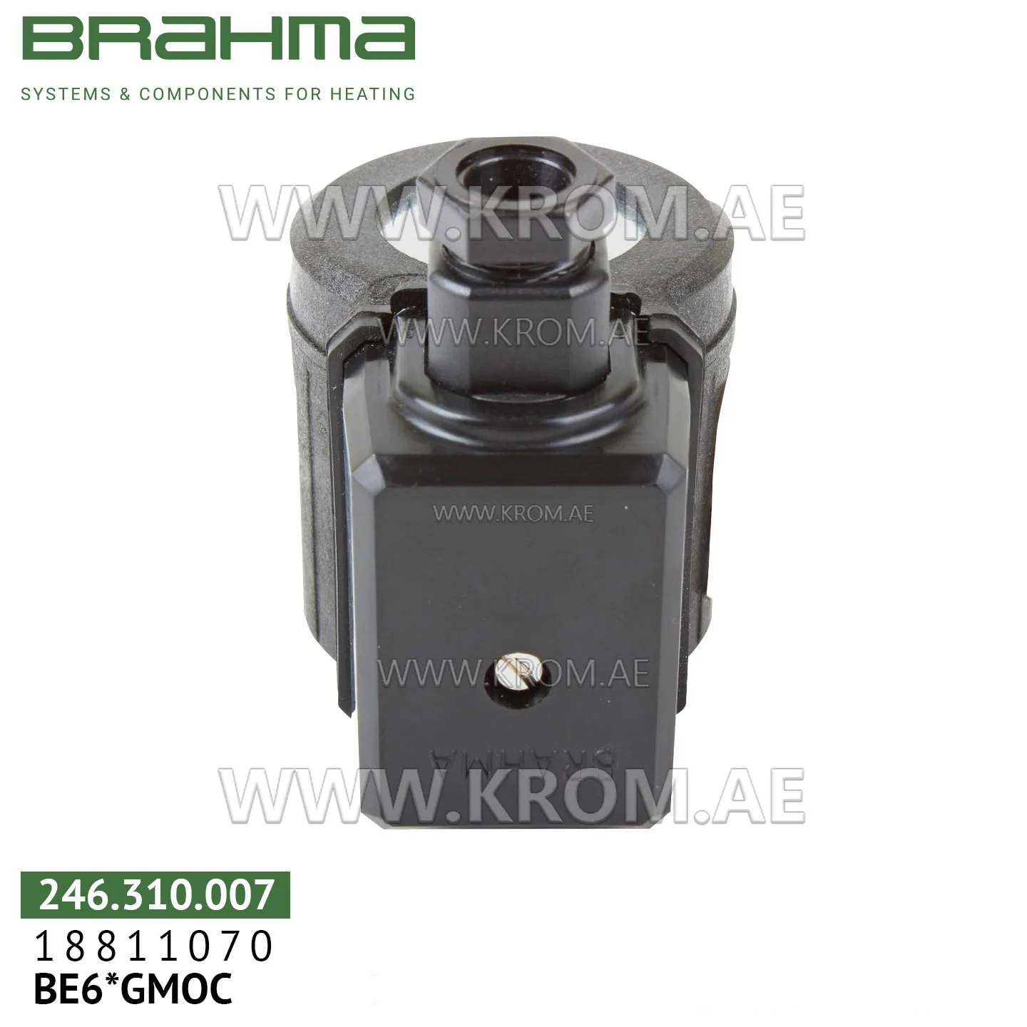Brahma 18811070 BE6*GMOC solenoid coil