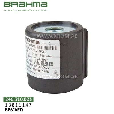 Brahma 18811147 BE6*AFD solenoid coil