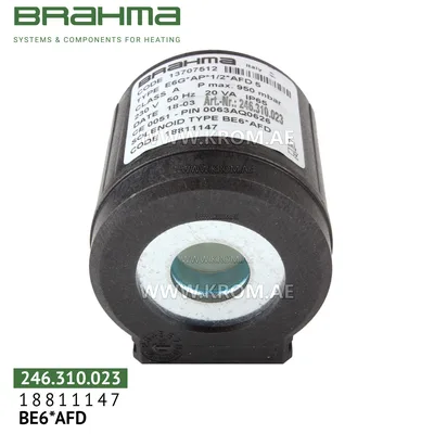 Brahma 18811147 BE6*AFD solenoid coil