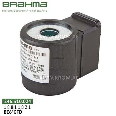 Brahma 18811821 BE6*GFD solenoid coil