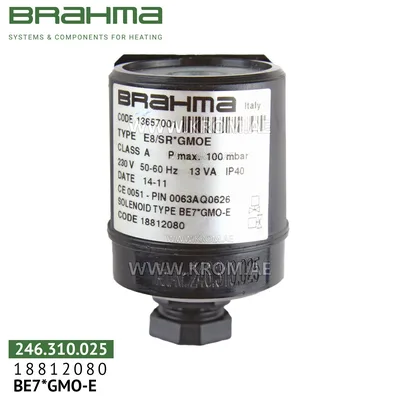Brahma 18812080 BE7*GMOE solenoid coil