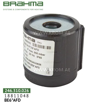 Brahma 18811048 BE6*AFD solenoid coil