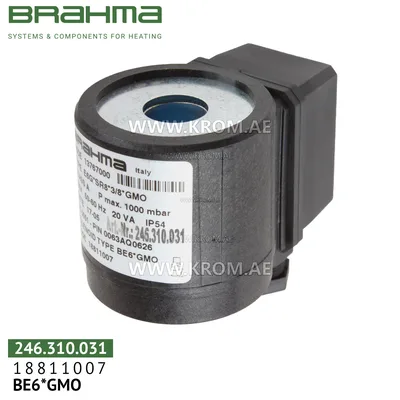 Brahma 18811007 BE6*GMO solenoid coil