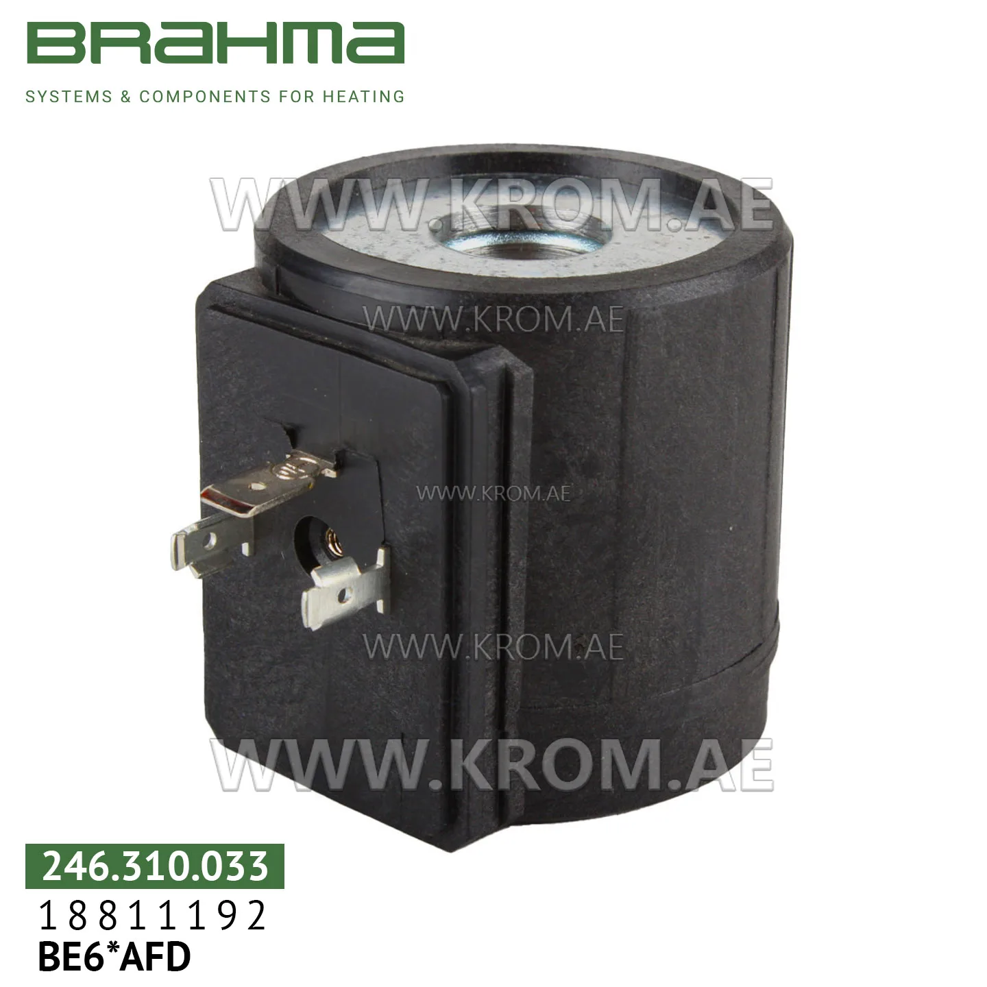 Brahma 18811192 BE6*AFD solenoid coil