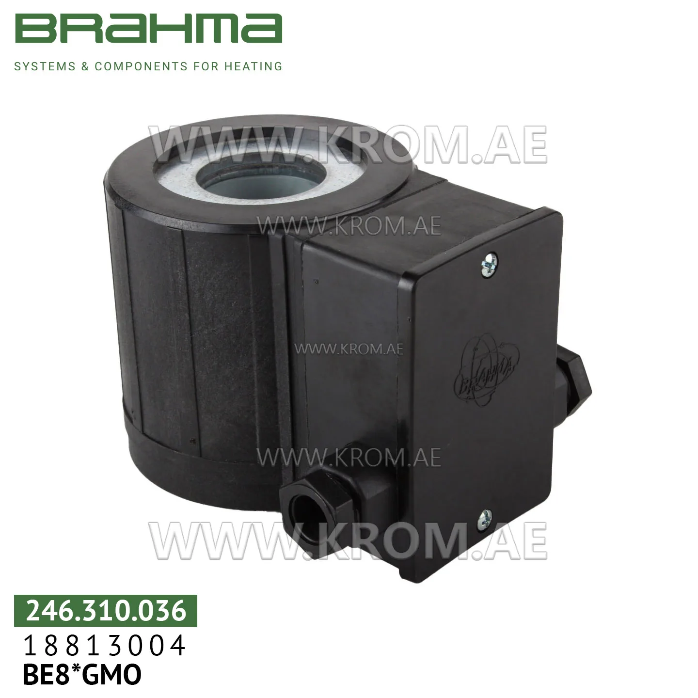 Brahma 18813004 BE8*GMO solenoid coil