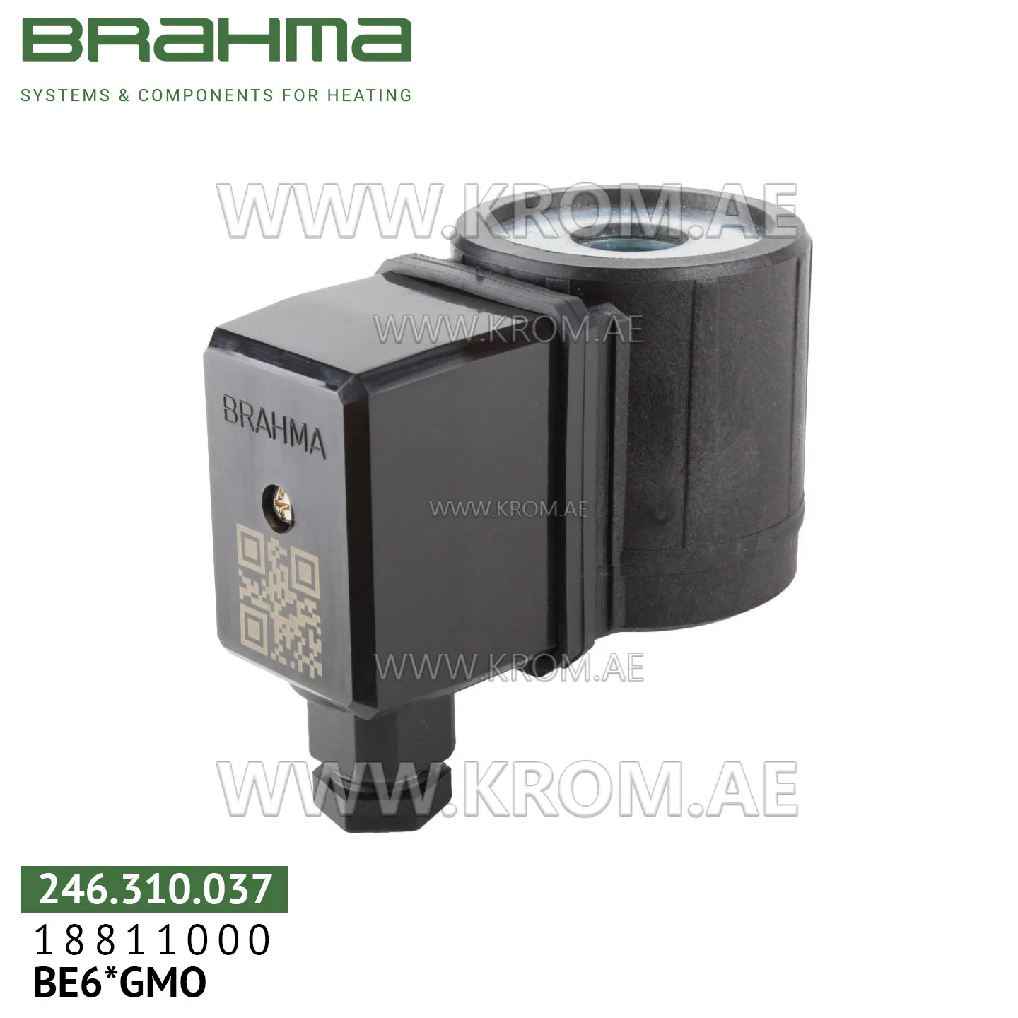 Brahma 18811000 BE6*GMO solenoid coil