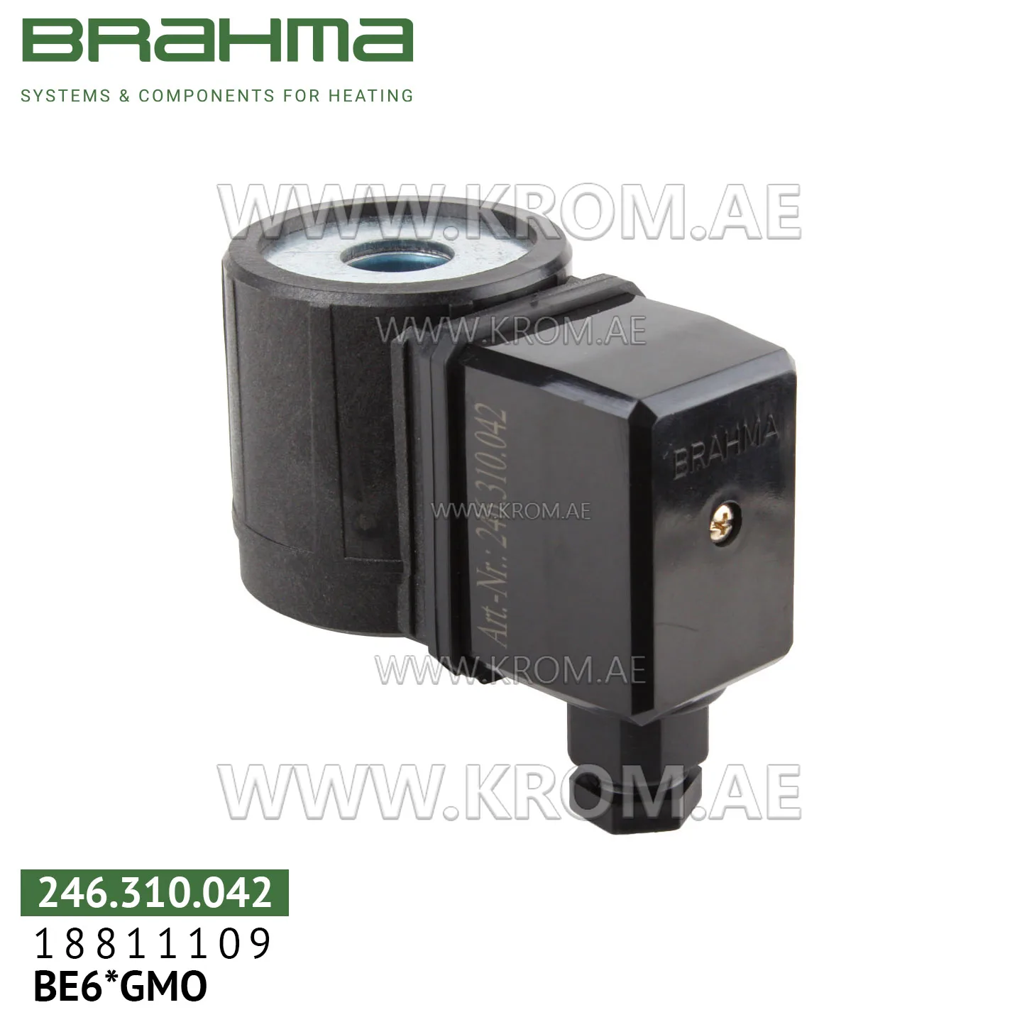 Brahma 18811109 BE6*GMO solenoid coil