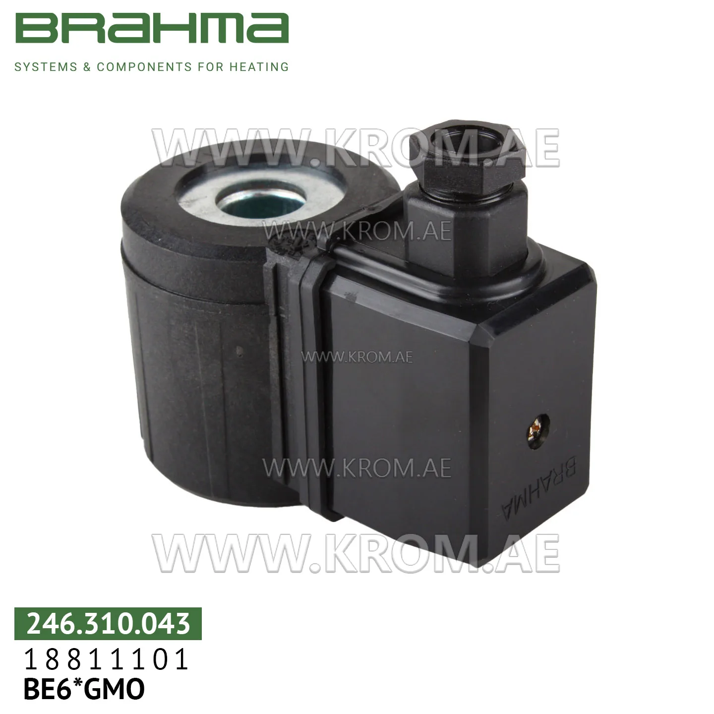Brahma 18811101 BE6*GMO solenoid coil