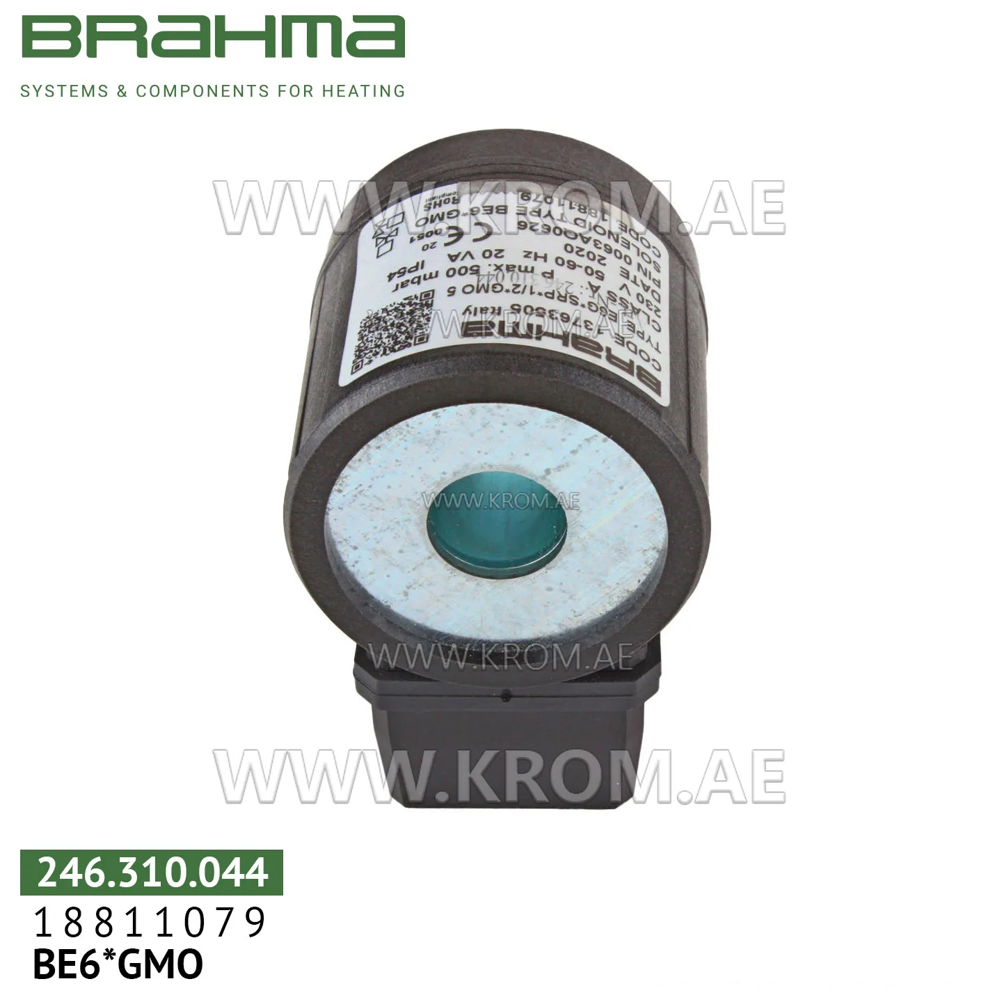Brahma 18811079 BE6*GMO solenoid coil