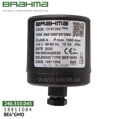 Brahma 18811084 BE6*GMO solenoid coil