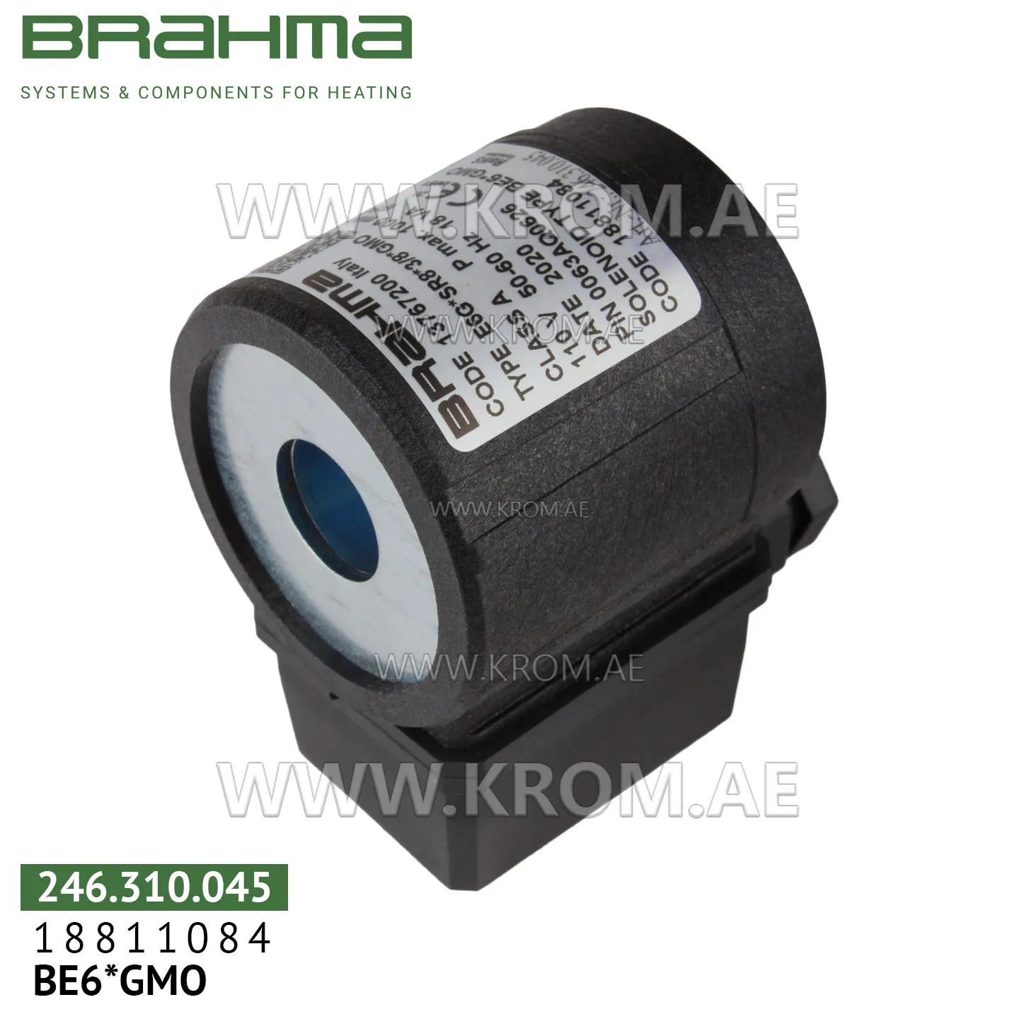 Brahma 18811084 BE6*GMO solenoid coil