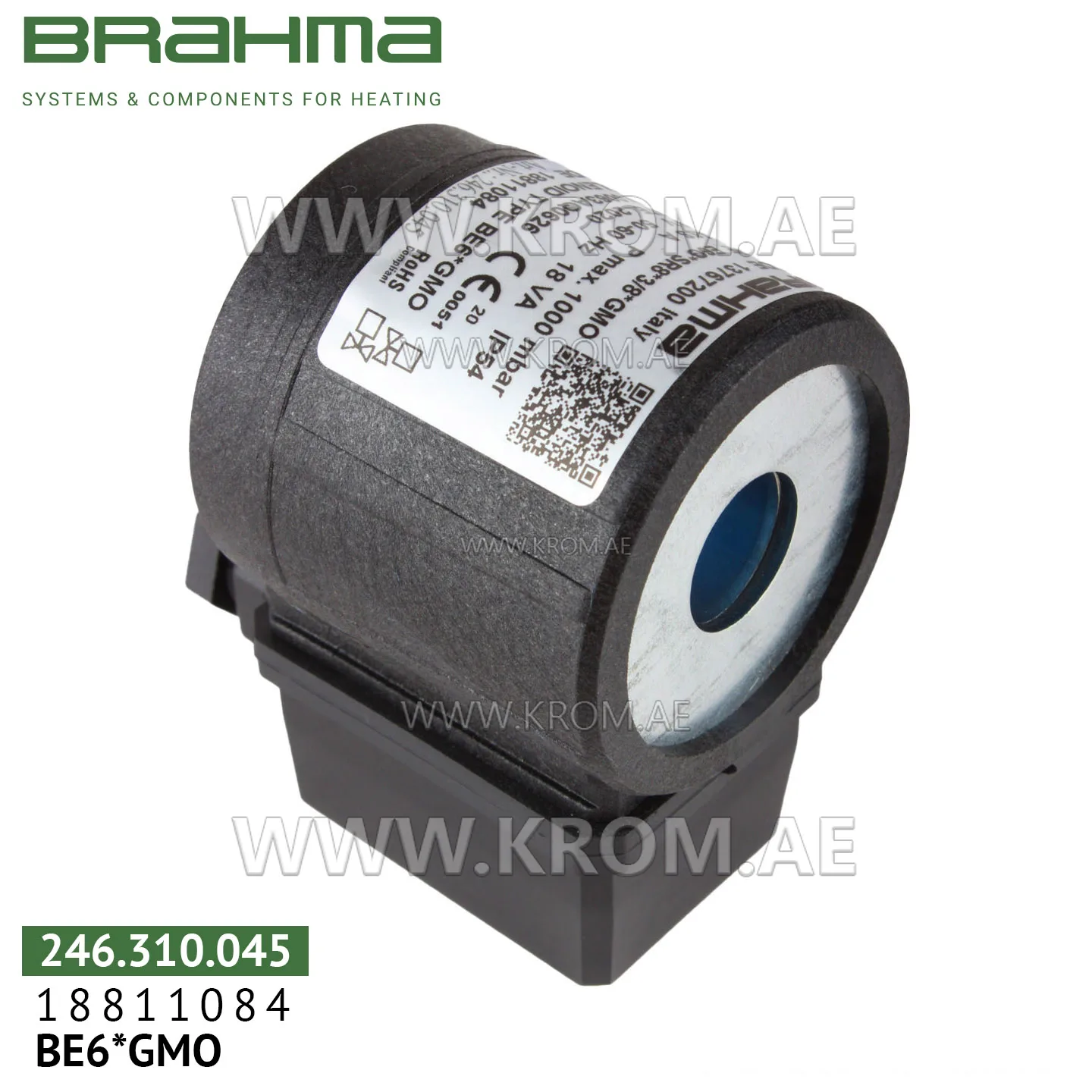 Brahma 18811084 BE6*GMO solenoid coil