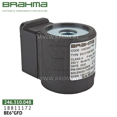 Brahma 18811172 BE6*GFD solenoid coil