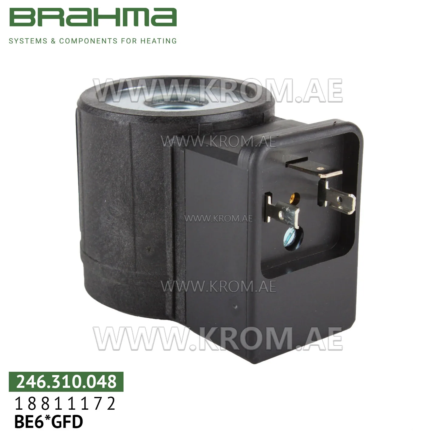 Brahma 18811172 BE6*GFD solenoid coil