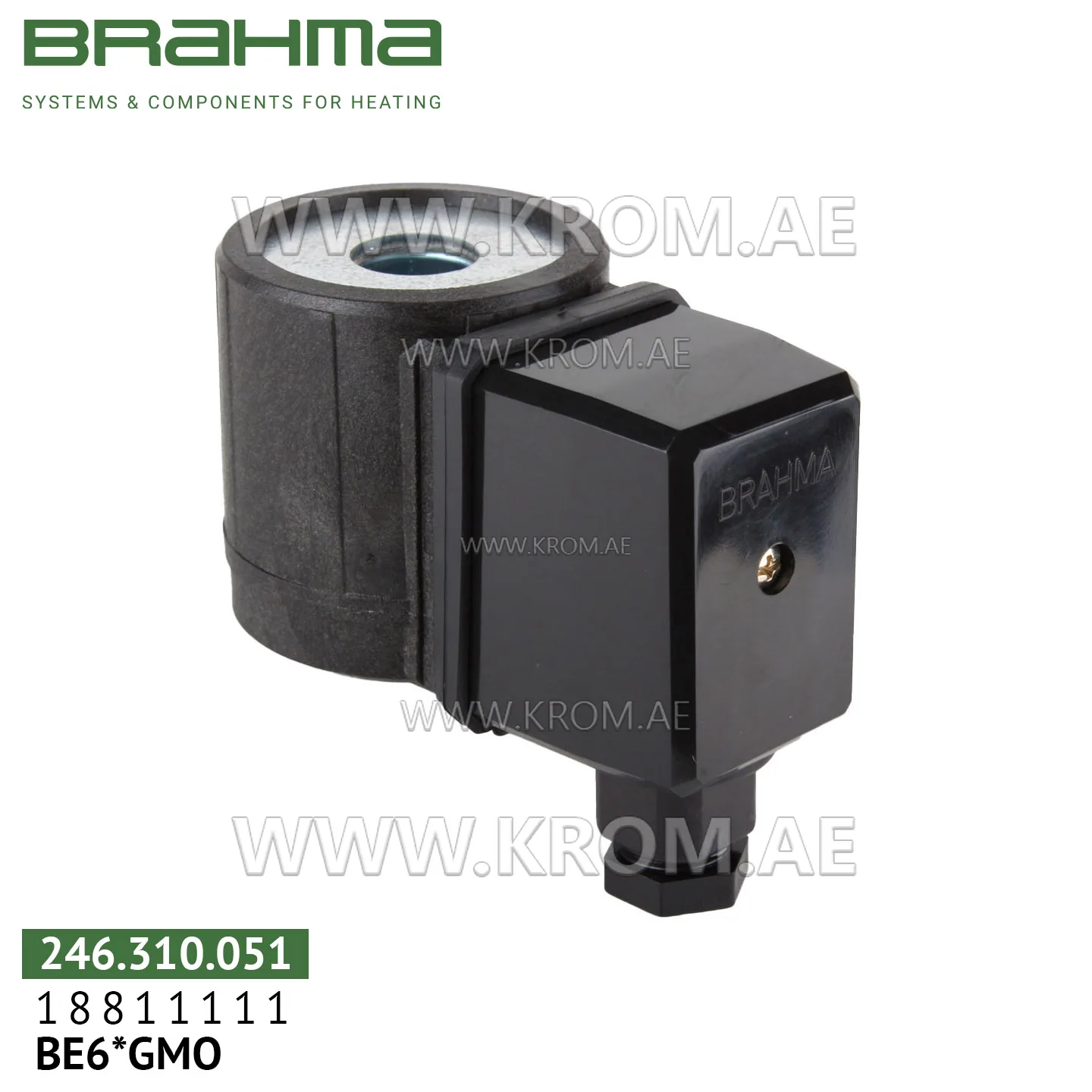Brahma 18811111 BE6*GMO solenoid coil