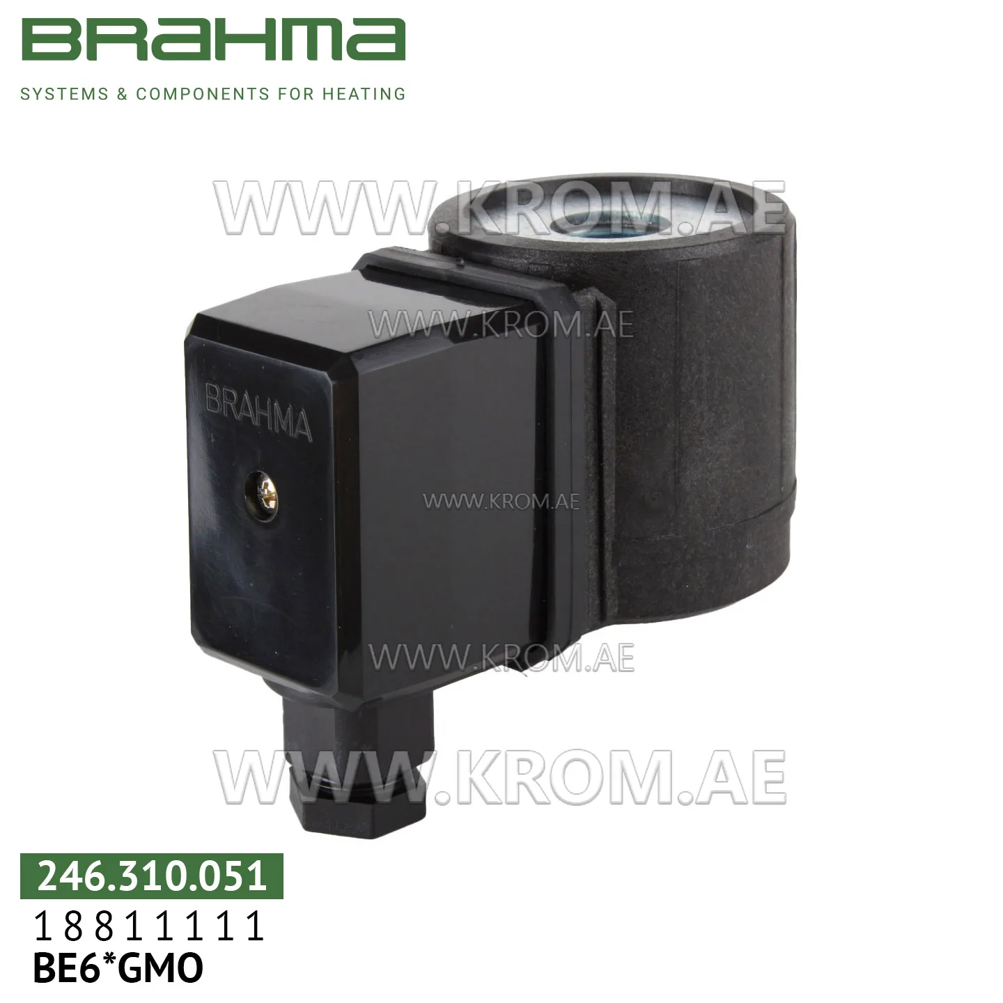 Brahma 18811111 BE6*GMO solenoid coil