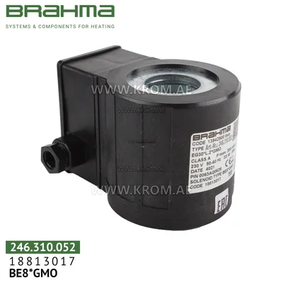 Brahma 18813017 BE8*GMO solenoid coil