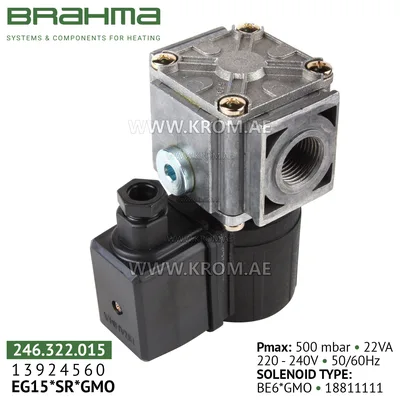 Brahma 13924560 EG15*SR*GMO gas valve