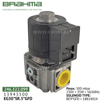 Brahma 13943500 EG30*SR.5*GFD gas valve